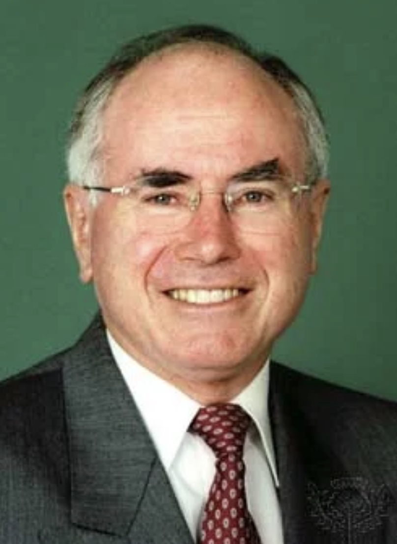 Unlike his decade and change as Australia’s Prime Minister, Howard’s eyebrows are best described as short and sweet.